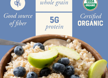 Bob's Red Mill Steel Cut Oats | Avena Orgánica Corte Afilado | 680g