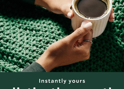 Starbucks Café Soluble Premium Tostado Medio | 90 gramos | Rinde 35 tazas