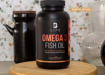 B LIFE Omega 3 Fish Oil | 220 Cápsulas