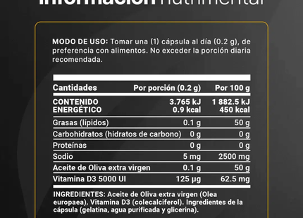 B LIFE VITAMINA D3 | 300 Cápsulas