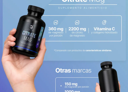 B LIFE Citrato de Magnesio