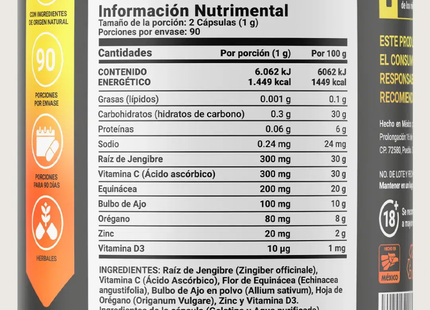 B LIFE Immun Blend | Vitamina C + Jengibre