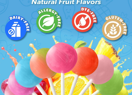 Zolli Pops Dientes Limpios | Paletas sin Azúcar sabores variados | 88g
