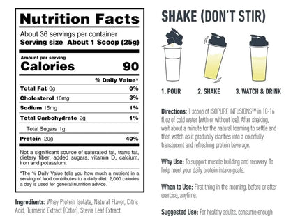 ISOPURE INFUSIONS | 1.98 LBS