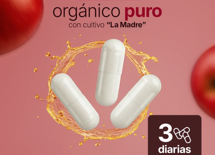 B LIFE ORGANIC APPLE VINEGAR PLATINUM | 240 cápsulas