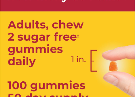 NATURE MADE GOMITAS DE VITAMINA C SIN AZÚCAR | 100 GOMITAS