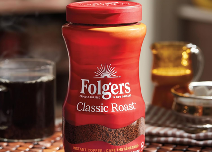 Folgers Clásicos | Café Instantáneo Tostado Clásico | 340g
