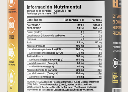 B LIFE OMEGA 3-6-9
