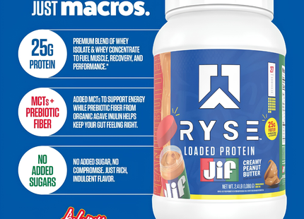 Ryse Protein Loaded Protein | 2 lbs