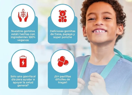 MARY RUTHS MULTIVITAMINICOS PARA NIÑOS | 60 GOMITAS