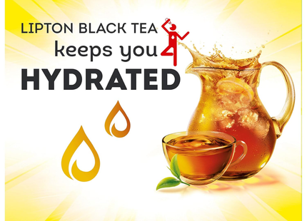 Lipton | Bolsas de té negro 100% natural | 100 unidades