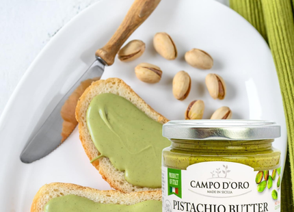 Campo D' Oro Mantequilla de Pistache | Con Pistaches Rostizados | 180 gramos