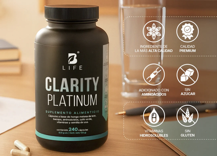 B LIFE CLARITY PLATINUM | 240 cápsulas