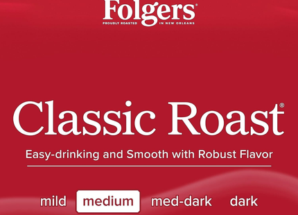 Folgers Clásicos | Café Instantáneo Tostado Clásico | 340g