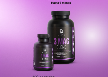 B LIFE 3 MAG BLEND Citrato, Óxido y Gluconato de Alta Absorción