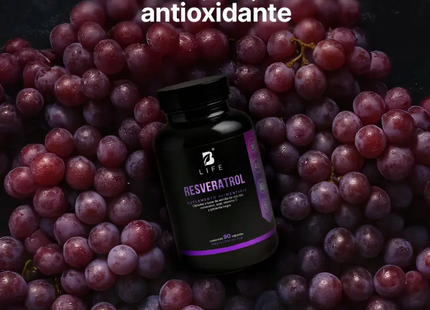B LIFE Resveratrol | 90 Cápsulas