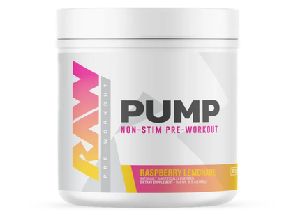 RAW PUMP NON STIM PREWORKOUT | 40/20 SERVICIOS