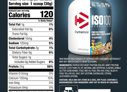 Dymatize ISO 100 | 3 lbs