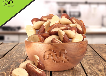 Nut Cravings | Nueces de Brasil Crudas Sin Sal Sin Cascara | 454 gramos