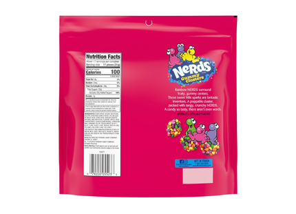 Nerds Gummy Cluster | Rainbow Gummies Con Incrustaciones de Nerds | 552 gramos
