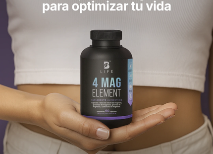 B LIFE 4 MAG ELEMENT | 60 Cápsulas
