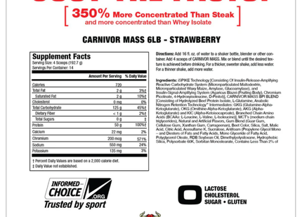 Muscle Meds Carnivor Mass | 5.83 lbs