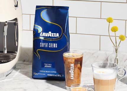 Lavazza Super Crema | Grano Entero de Tostado Medio | 1kg