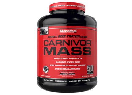 Muscle Meds Carnivor Mass | 5.83 lbs
