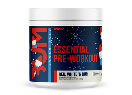 RAW CBUM ESSENTIAL PRE-WORKOUT | 30 Servicios