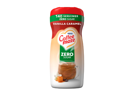 Coffee-Mate | Coffee Creamer Sabor Vanilla Caramel Sin Azúcar | 289 gramos