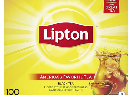 Lipton | Bolsas de té negro 100% natural | 100 unidades