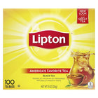 Lipton | Bolsas de té negro 100% natural | 100 unidades